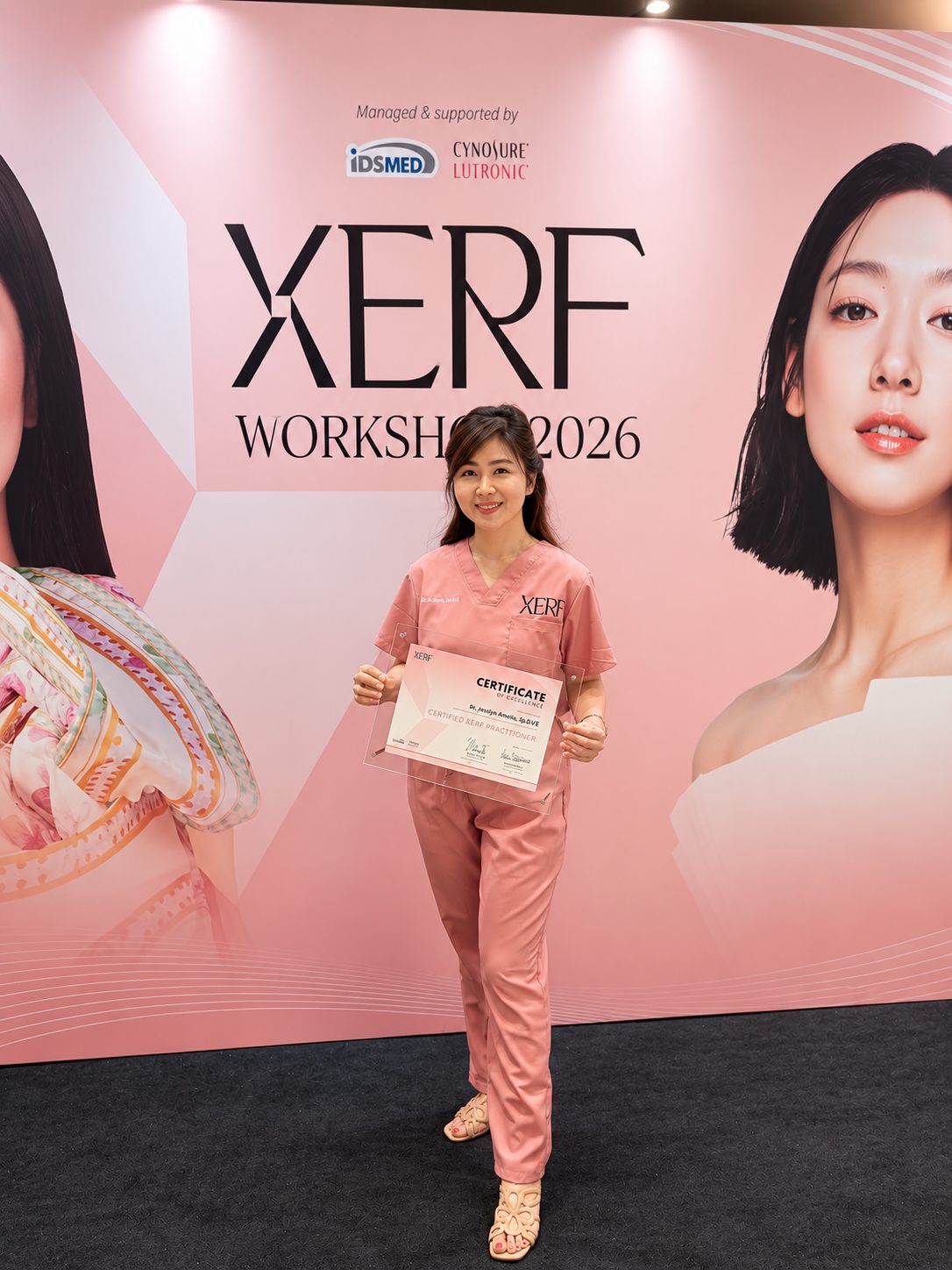 Certificate of Excellence, Certified XERF Practitioner, XERF Workshop 2026